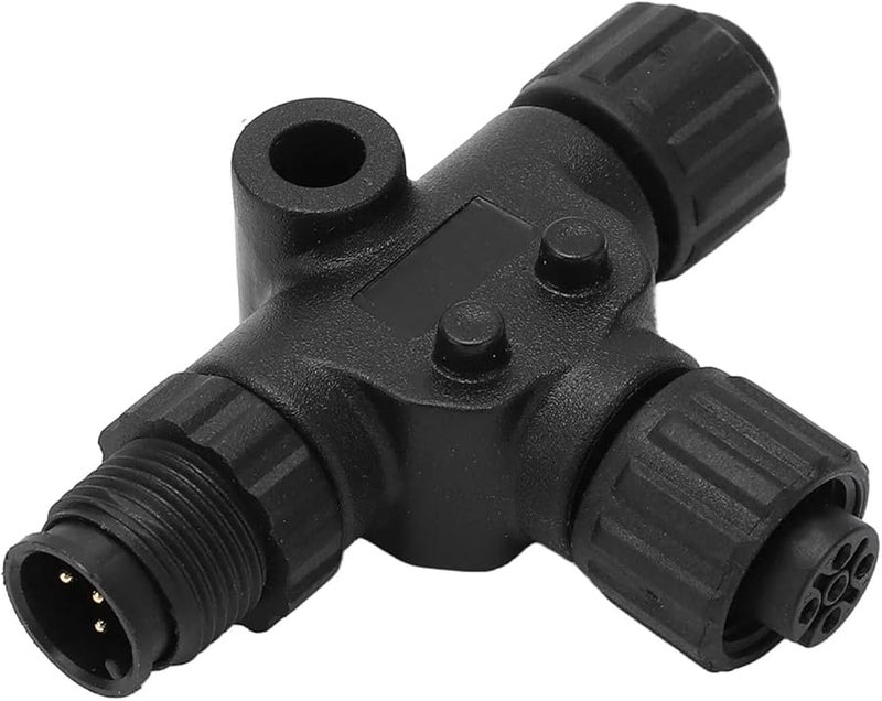 موصل T لـ NMEA2000 بثلاث منافذ مقاوم للماء من الأبس ومعدني لمعدات القوارب - Image 5